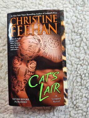Christine Feehan Cat's Lair Paperback 2015 Jove Mass Market Romance Leopard